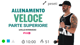 mini workout veloce con esercizi mirati per braccia e spalle