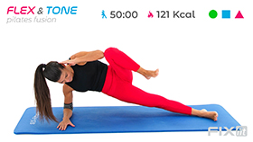 allenamento di pilates con focus addome e core stability