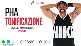 allenamento total body con sola tonificazione in tecnica PHA
