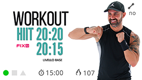 allenamento HIIT total body con esercizi di tonificazione e cardio