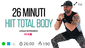 allenamento HIIT total body con esercizi di tonificazione e cardio