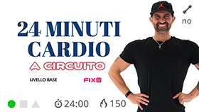 allenamento a circuito cardio con esercizi di facile esecuzione senza salti