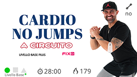 allenamento completo con esercizi solo cardio a circuito