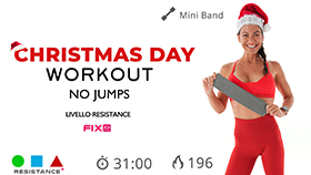 allenamento speciale di Natale con mini band