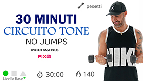 allenamento total body a circuito senza salti