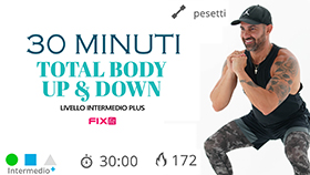 allenamento total body senza salti con pesetti