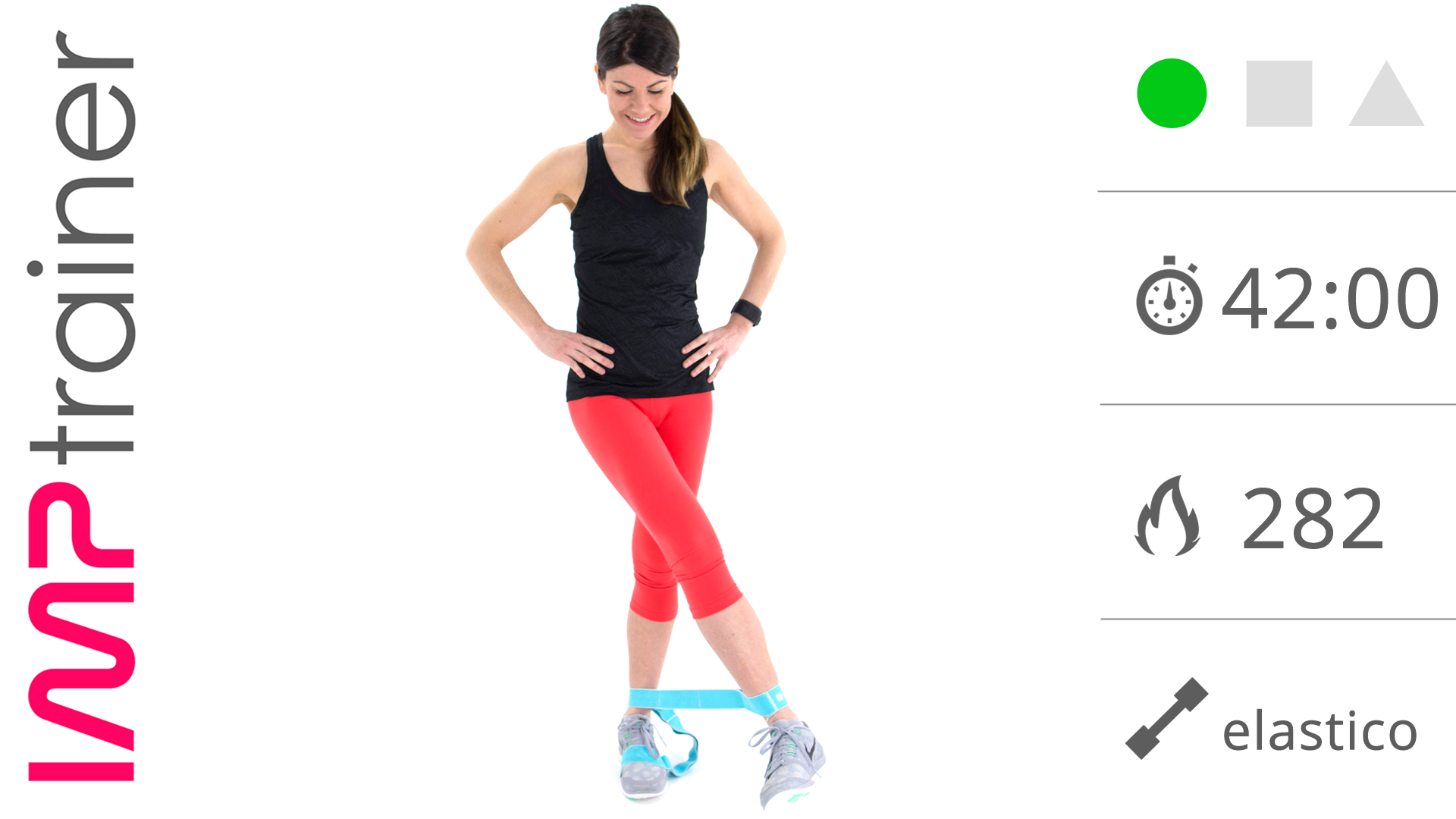 Cuoio Cintura The X Bands Bande Per Glutei, Fasce Elastiche Per Allenamento E Elastici Per Allenamento - 6