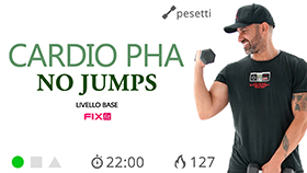 llenamento cardio PHA total body con esercizi di facile esecuzione