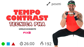 tempo contrast workout in tecnica PHA