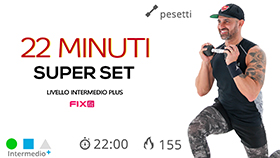 circuito in superset per tonificare tutto il corpo