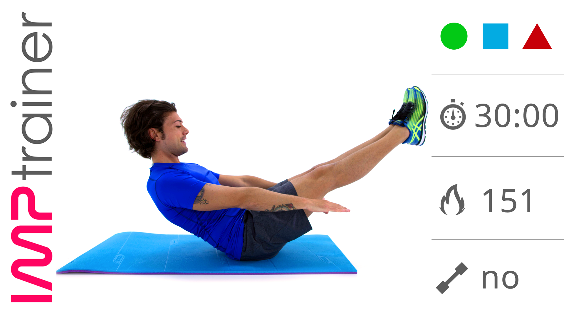 30 Minuti Core Stability &amp; Addominali Esercizi In Piedi E A Terra