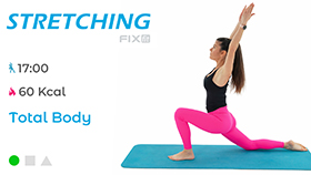 allenamento di stretching per tutto il corpo