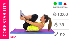 mini allenamento sul tappetino per migliorare la core stability