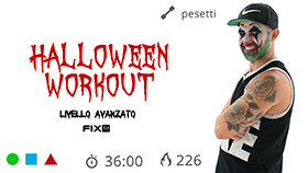 allenamento speciale di Halloween