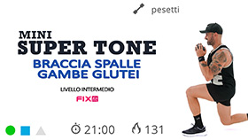 allenamento super tone in tecnica PHA