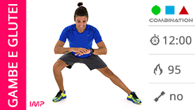 allenamento veloce e intenso per tonificare gambe e glutei