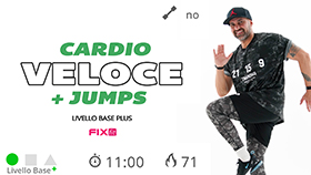 allenamento veloce di soli 11 minuti con esercizi esclusivamente cardio