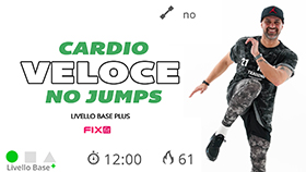 allenamento veloce di soli 12 minuti con esercizi esclusivamente cardio