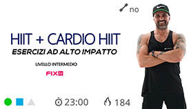 allenamento HIIT e cardio HIIT con salti
