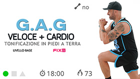 mini allenamento gag con cardio