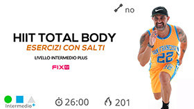 allenamento HIIT total body