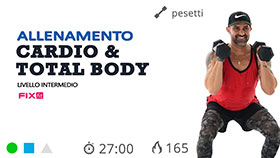 allenamento total body con cardio