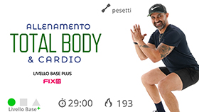 allenamento total body con cardio