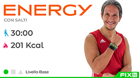 allenamento di aerobica a tempo di musica della durata di 30 minuti