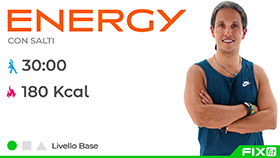 allenamento di aerobica a tempo di musica della durata di 30 minuti