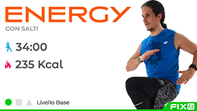 allenamento di aerobica a tempo di musica della durata di 30 minuti