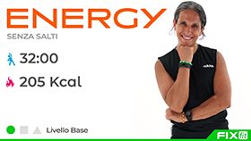 allenamento di aerobica a tempo di musica della durata di 32 minuti