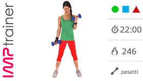 allenamento cardio e tonificazione delle braccia