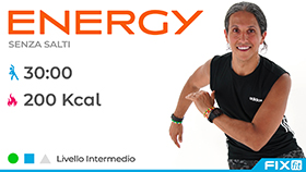 allenamento di aerobica a tempo di musica della durata di 30 minuti