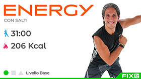 allenamento di aerobica a tempo di musica della durata di 30 minuti