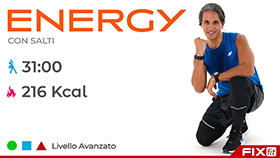 allenamento di aerobica a tempo di musica della durata di 30 minuti