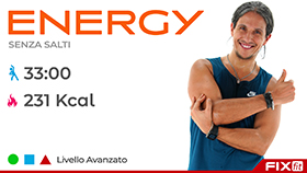 allenamento di aerobica a tempo di musica della durata di 33 minuti