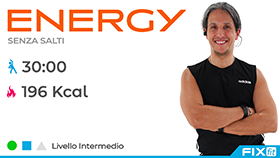 allenamento di aerobica a tempo di musica della durata di 30 minuti