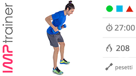 allenamento total body con elevato stimolo cardiovascolare
