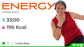 allenamento di aerobica a tempo di musica della durata di 30 minuti