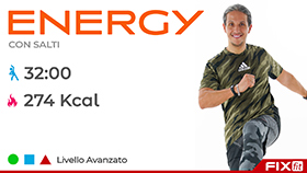 Energy workout avanzato con salti