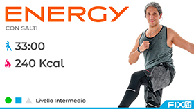 workout Energy con salti a media e alta intensità