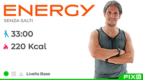 allenamento Energy senza salti