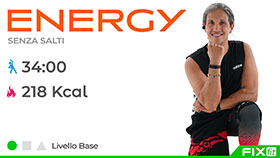 cardio workout a ritmo di musica a media intensità