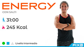 allenamento Energy senza salti