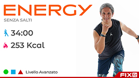 allenamento Energy livello avanzato senza salti