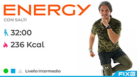allenamento di aerobica per ricaricare la tua energia e massimizzare il dispendio calorico