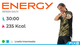 allenamento Energy dinamico a basso impatto