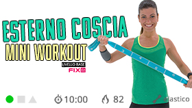allenamento veloce con l'elastico