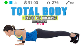 allenamento total body cardio senza salti
