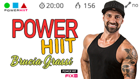 allenamento brucia grassi power hiit